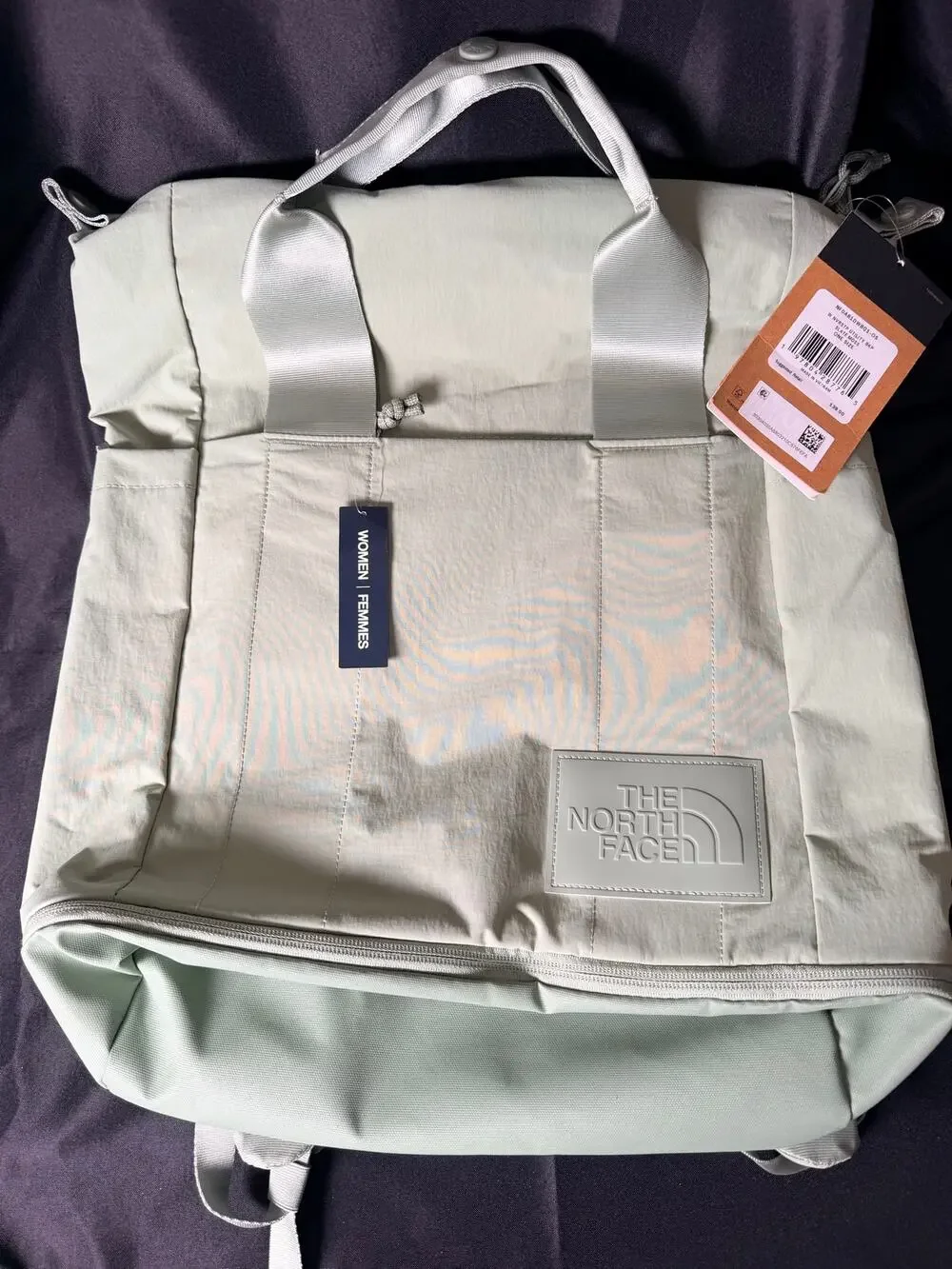 NWT The North Face Women's Never Stop Utility Pack Backpack 26L Slate Moss
